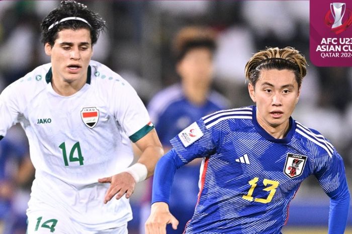 Timnas U-23 Jepang berhasil memetik kemenangan 2-0 atas Irak dalam laga semifinal Piala Asia U-23 2024.