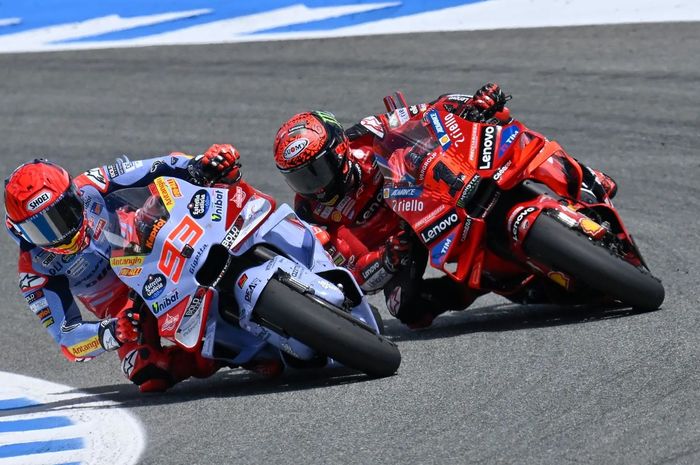 Kemenangan Francesco Bagnaia di MotoGP Spanyol 2024 diklaim sekaligus berikan penegasan pada Marc Marquez.
