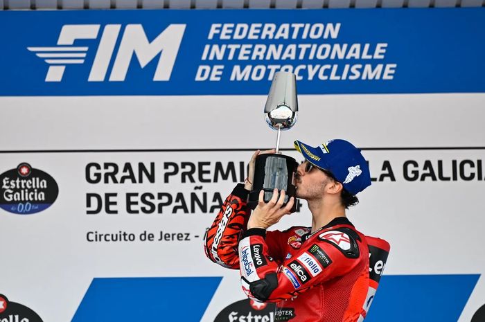 Michele Pirro menyebut Francesco Bagnaia kalahkan Marc Marquez di MotoGP Spanyol 2024 bukan pengaruh sepeda motor.