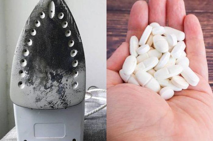 Cara Merontokkan Kerak Hitam di Setrika dengan Obat Paracetamol, Pasti ...