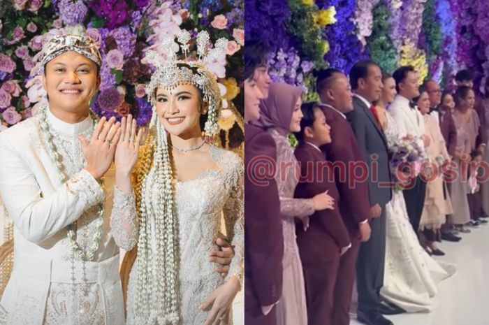 Gak Main-main, Resepsi Pernikahan Rizky Febian dan Mahalini Raharja