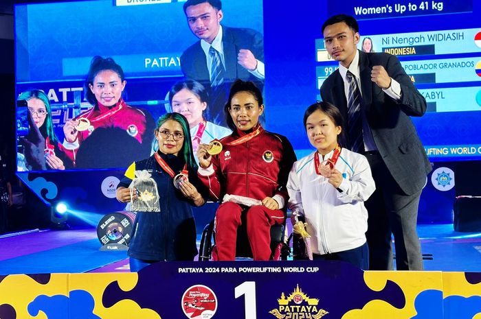 Ni Nengah Widiasih dkk Boyong Medali, Para-Powerlifting Indonesia Berjaya pada Kejuaraan Dunia di Thailand
