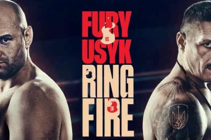 Duel tinju penentuan juara dunia sejati di kelas berat antara Tyson Fury kontra Oleksandr Usyk berlangsung pada Minggu (19/5/2024) WIB di Riyadh, Arab Saudi.