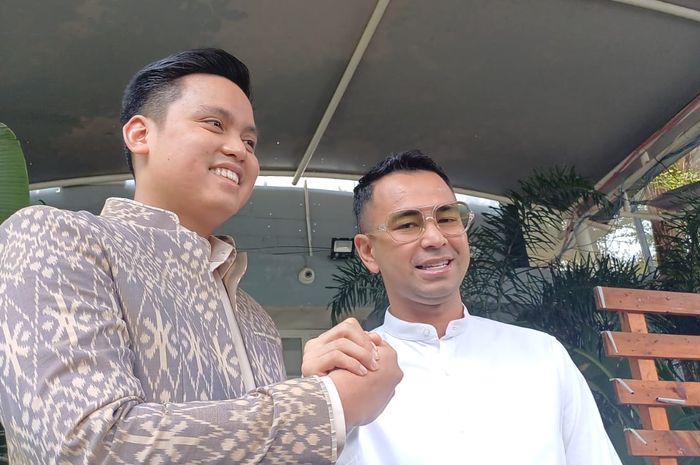 Raffi Ahmad dan Dico Ganinduto saat ditemui Grid.ID di kawasan Tendean, Jakarta Selatan, Selasa (28/5/2024).