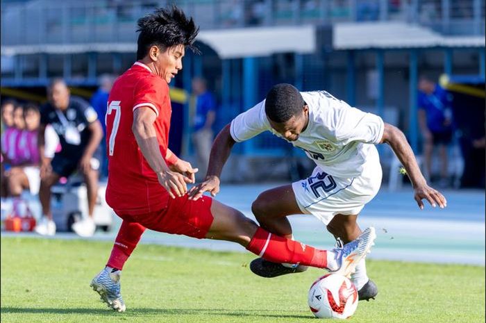  Timnas U-20 Indonesia tumbang dari timnas U-23 Panama dengan skor 0-4 dalam laga Grup B Toulon Cup 2024 di Stade De Lattre de Tassigny, Kamis (6/6/2024).