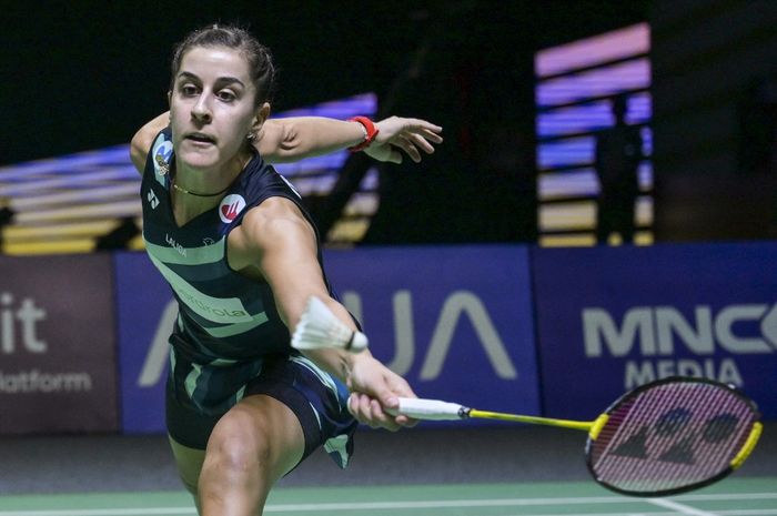 Pebulu tangkis tunggal putri Spanyol, Carolina Marin, melaju ke babak 16 besar Olimpiade Paris 2024.