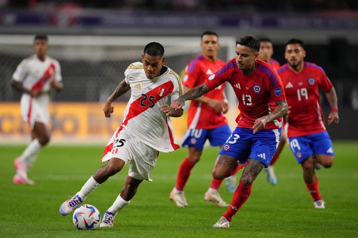 Timnas Peru dan Timnas Chile bermain imbang tanpa gol pada matchday pertama Grup A Copa America 2024, Sabtu (22/6/2024) pagi WIB.