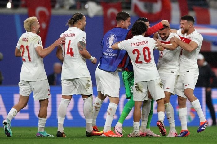 Turki mengalahkan Austria pada babak 16 besar EURO 2024.