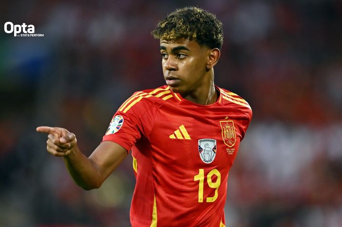 EURO 2024 - Saktinya Keterlaluan, Lamine Yamal Bikin 2 Legenda Inggris