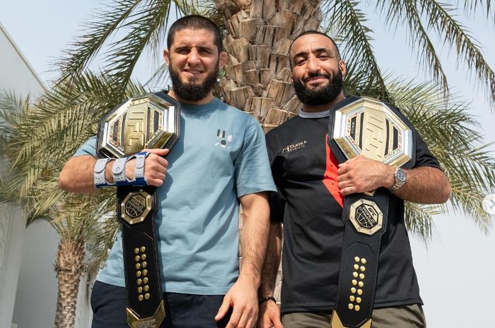 Dengan sabuk juara kelas welter UFC kini dipegang Belal Muhammad, Islam Makhachev mengurungkan niatnya untuk naik ke divisi tersebut.