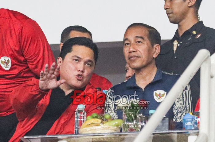 Ketum PSSI Erick Thohir bereaksi terhadap kritik Peter Gontha soal pemain naturalisasi Timnas Indonesia.