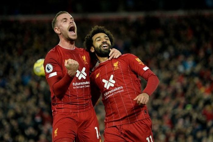 Gol-gol dari Jordan Henderson dan Mohamed Salah membawa Liverpool mengalahkan Tottenham Hotspur 2-1 pada 27 Oktober 2019 di Anfield.