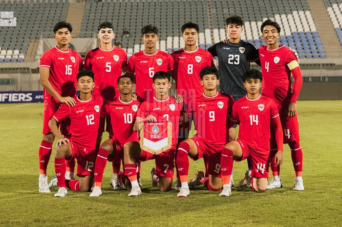 Hasil Kualifikasi Piala Asia U-17 2025 - Imbang 0-0, Indonesia Nonton