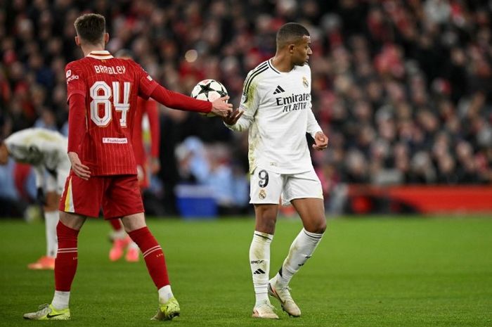 Mantan Rekan Cristiano Ronaldo Bela Kylian Mbappe Usai Real Madrid Tumbang di Anfield 1 Kylian Mbappe Dibela Eks Rekan Cristiano Ronaldo di Real Madrid Usai Tampil Buruk Lawan Liverpool - Bolasport.com