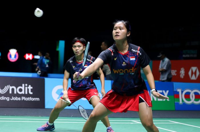 Ganda putri Indonesia, Lanny Tria Mayasari/Siti Fadia Silva Ramadhanti harus mengakui ketangguhan lawan di perempat final Malaysia Open 2025