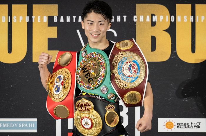 Juara dunia sejati tinju kelas bantam super, Naoya Inoue, akan menghadapi lawan yang punya julukan gabungan dari Manny Pacquiao dan Floyd Mayweather Jr pada 24 Januari 2025.