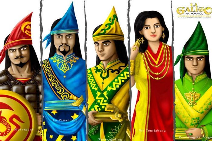 Ilustrasi Pengenalan La Galigo