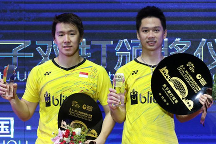 Kevin dan Marcus Memenangkan China Open Super Series Premier 2017 Bobo
