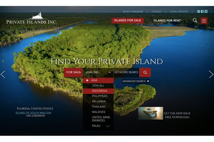 Pulau Indonesia Dijual Online: Antara Peluang Investasi dan Kekhawatiran Nasional