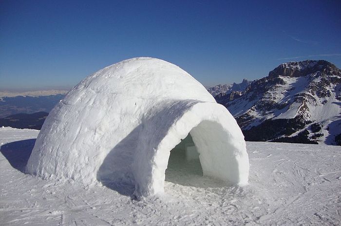 Rahasia Iglo Rumah Orang Eskimo di Kutub Utara yang Sulit 