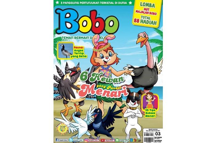 Majalah Bobo Edisi Terbaru 03 (Terbit 27 April 2017) Bobo