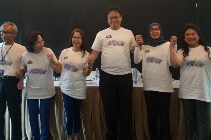 Suasana konferensi pers ASEAN Autism Games di JS Luwansa Hotel, Jakarta, Jumat (19/10/2018)