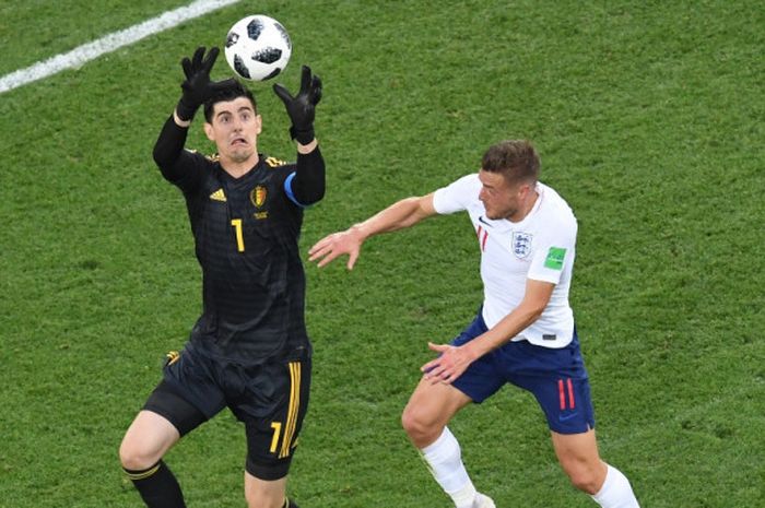 Raih Sarung Tangan Emas Thibaut Courtois Lanjutkan Tradisi Apik Kiper Belgia Di Piala Dunia Bolasport Com