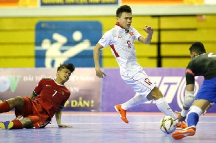  Timnas Futsal Indonesia vs Vietnam, Sabtu (28/10/2017). 