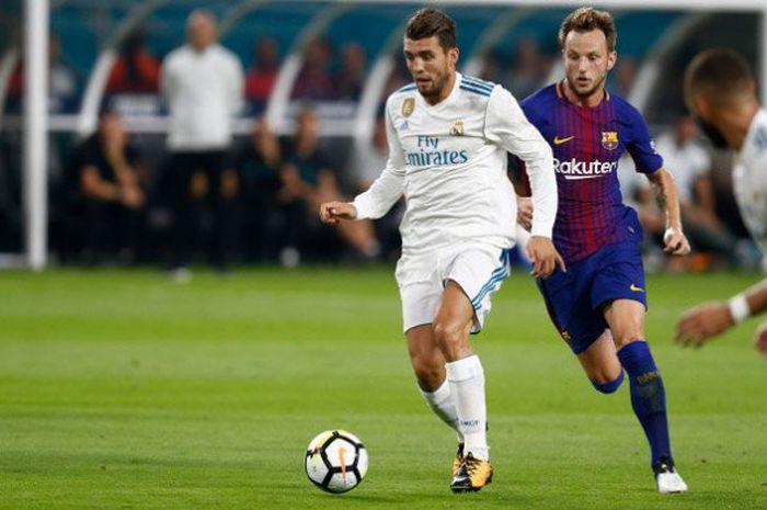 Barcelona dan Real Madrid bertanding El Clasico di Stadion Hard Rock Miami, Sabtu (26/7/2017) atau Minggu pagi WIB. 