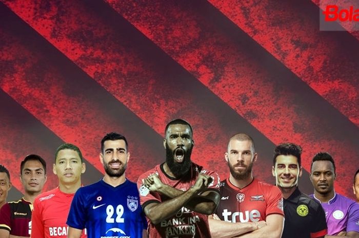 Para Pencetak Gol Terbanyak Liga-Liga Asia Tenggara