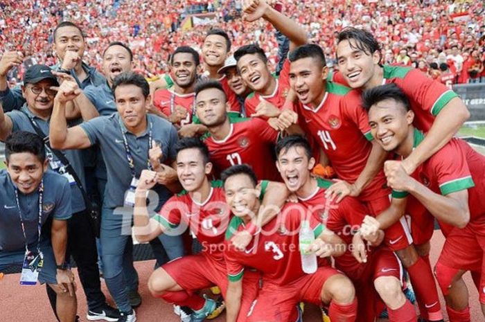 Skuat Timnas U-22 Indonesia di ajang SEA Games 2017