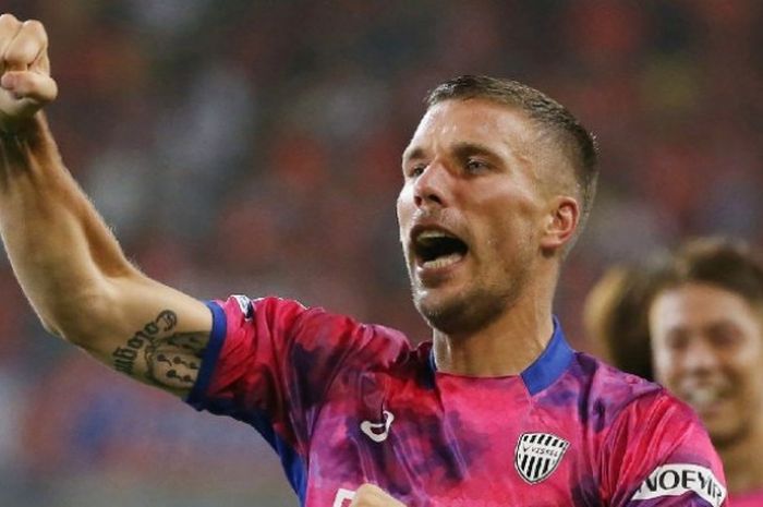 Pemain Vissel Kobe, Lukas Podolski.