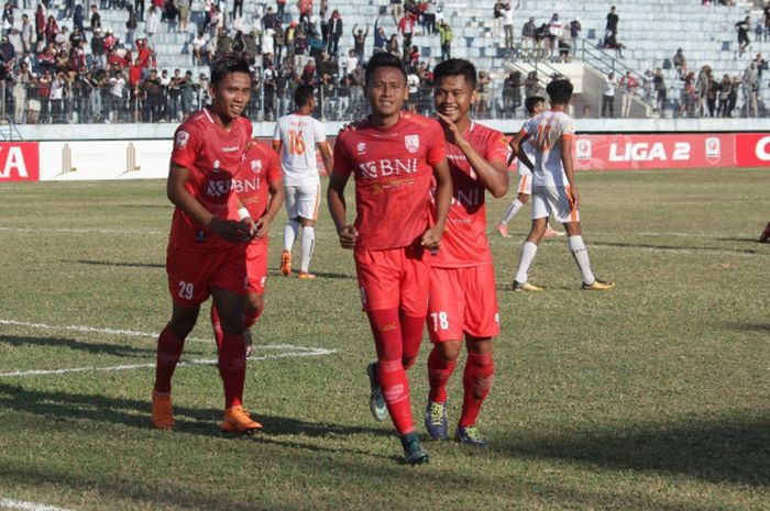Persis Solo saat menjamu Aceh United di Stadion Wilis, Madiun, Senin (3/9/2018) sore WIB.