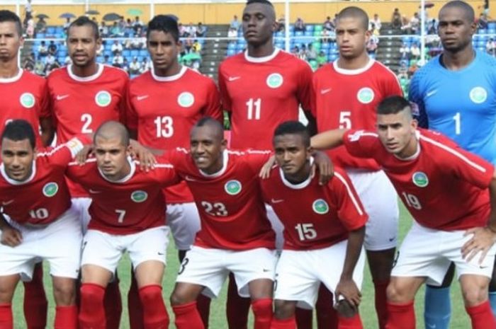 Timnas Timor Leste pada kualifikasi Piala AFF 2014. 