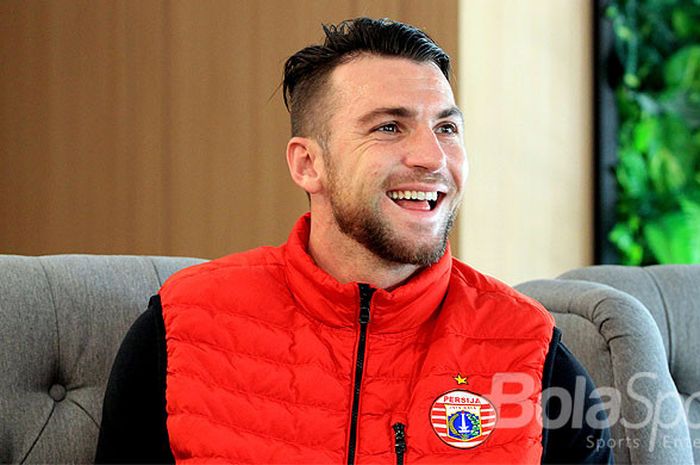 Penyerang Persija Jakarta asal Serbia, Marko Simic.