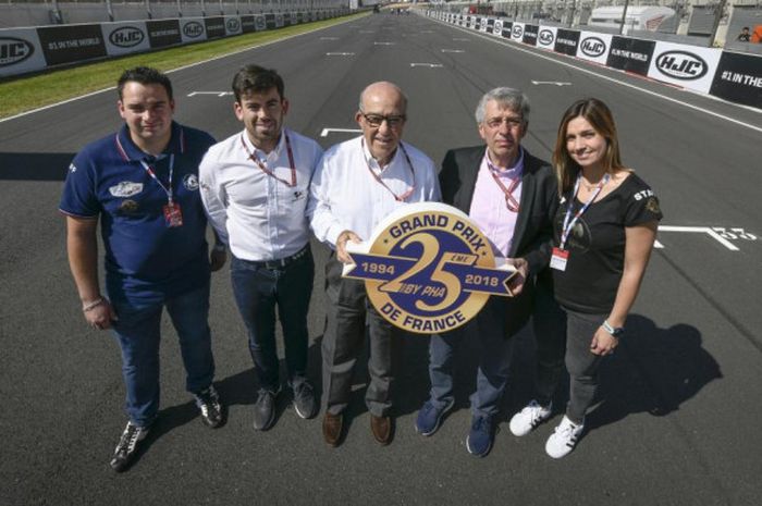 Dorna Sports dan promotor MotoGP Prancis mengumumkan perpanjangan kontrak.