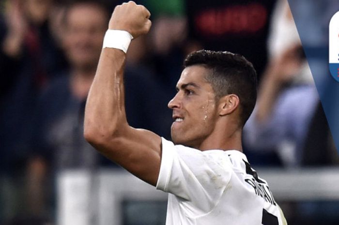 Megabintang Juventus, Cristiano Ronaldo.