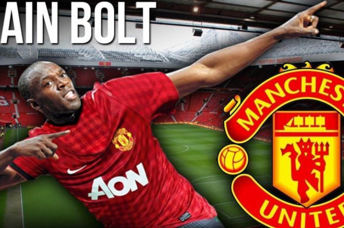 Usain Bolt dan Manchester United.