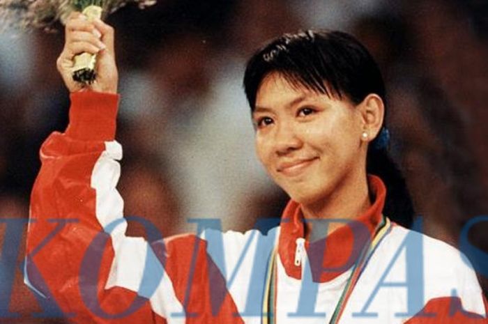 Susi Susanti di Olimpiade Barcelona 1992