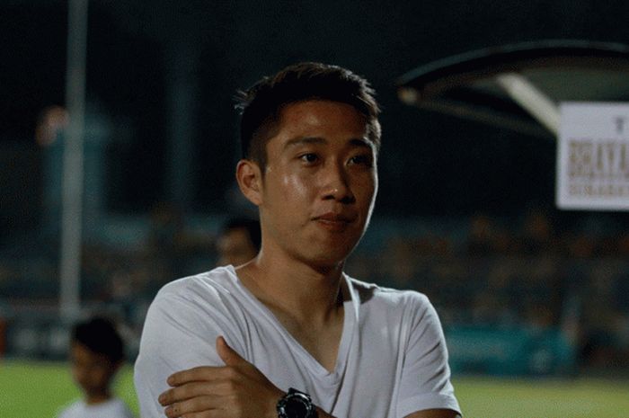 Gelandang Bhayangkara FC asal Korea Selatan, Lee Yoo-Joon.