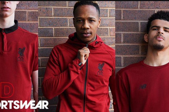 Produk terbaru New Balance edisi Liverpool.