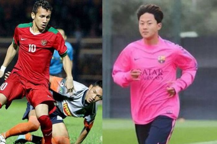 Kedua pemain yang sama-sama memiliki julukan 'Lionel Messi Asia'