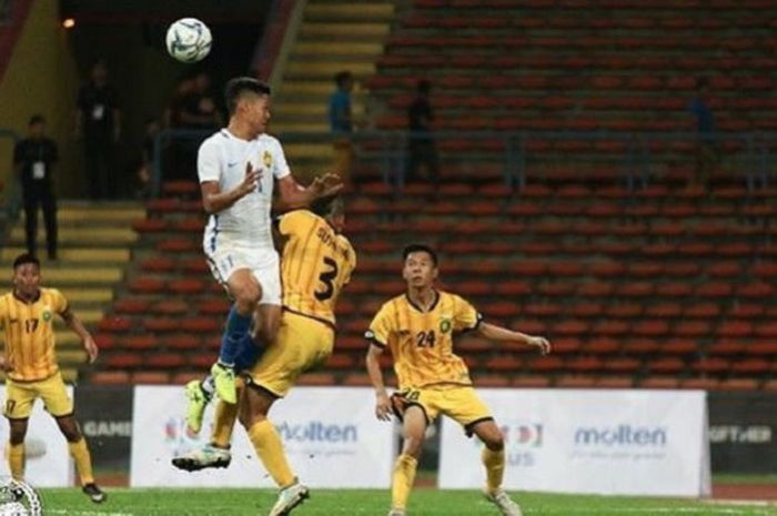 Jafri Firdaus Chew saat bermain untuk timnas Malaysia