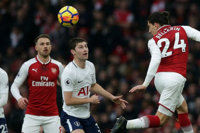 Laga Arsenal versus Tottenham di Emirates Stadium, Sabtu (18/11/2017)