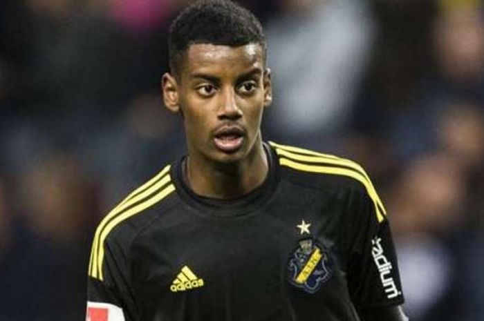 Alexander Isak ketika membela AIK Solna di Allsvenskan 2016. 