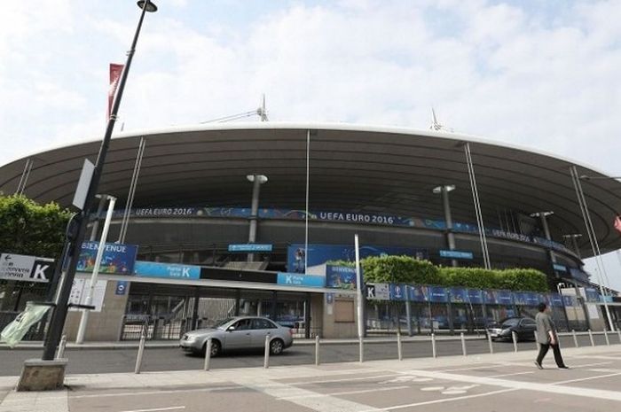 Stade de France sudah dipersiapkan untuk penyelengaraan seremoni pembukaan Piala Eropa 2016.