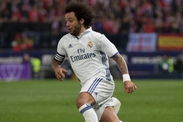 Bek sayap Real Madrid, Marcelo.