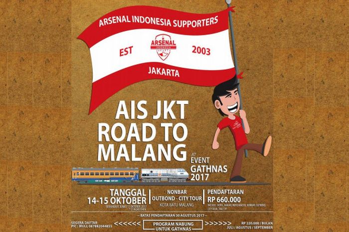 Gathering Nasional Arsenal Supporter Indonesia