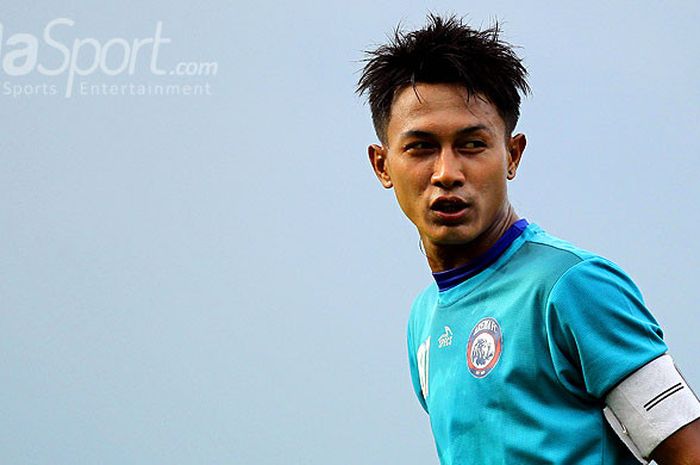 Pemain Arema FC, Johan Ahmad Alfarizie Berbagi Tips Cegah Corona