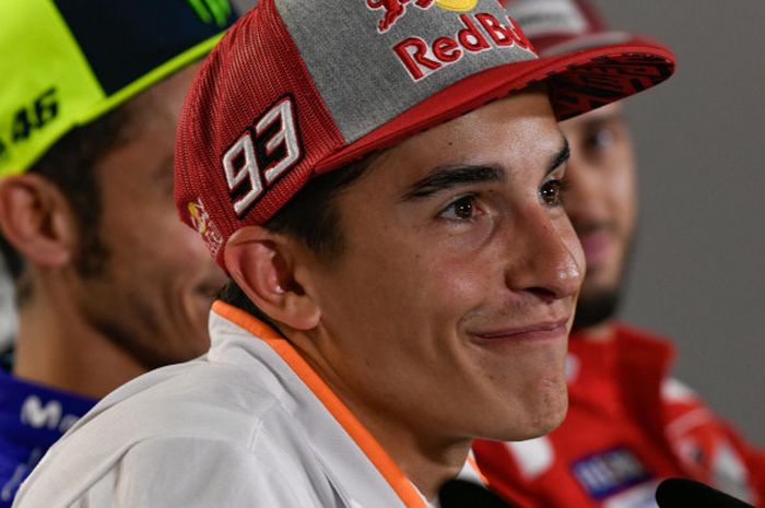 Marc Marquez tidak mengikuti sesi latihan bebas kedua (FP2) MotoGP Jepang 2018.